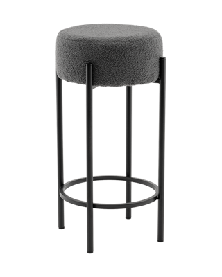 Стул барный Stool Group Стул барный Беккет букле темно-серый арт. УТ000041574