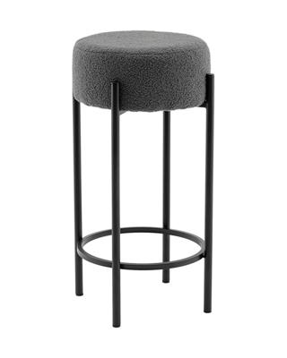 Стул барный Stool Group Стул барный Беккет букле темно-серый арт. УТ000041574