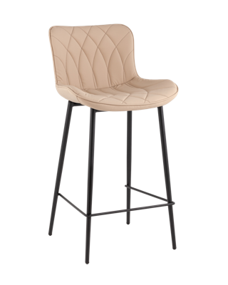 Стул барный Stool Group Стул полубарный Vault экокожа бежевый арт. УТ000039348