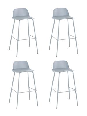 Стул барный Stool Group Стул барный Mist серо-голубой 4 шт арт. УТ000038330