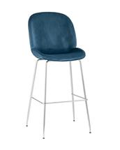 Стул барный Stool Group Стул барный Beetle со спинкой маренго хромированные ножки арт. УТ000004723