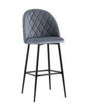 Стул барный Stool Group Стул барный Марсель велюр серый арт. УТ000025278