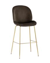 Стул барный Stool Group Стул барный Beetle со спинкой коричневый арт. УТ000025456