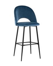 Стул барный Stool Group Стул барный Меган велюр пыльно-синий арт. УТ000025287