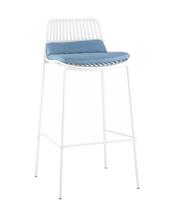 Стул барный Stool Group Стул барный Louran с подушкой белый арт. УТ000040189
