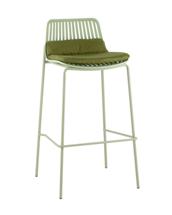 Стул барный Stool Group Стул барный Louran с подушкой зелёный арт. УТ000040191
