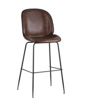 Стул барный Stool Group Стул барный Beetle PU со спинкой коричневый арт. УТ000001768