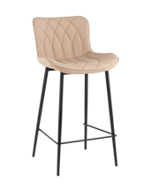 Стул барный Stool Group Стул полубарный Vault экокожа бежевый арт. УТ000039348