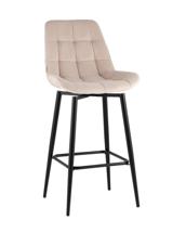 Стул барный Stool Group Стул барный Флекс с поворотным механизмом велюр бежевый арт. УТ000040033