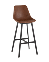 Стул барный Stool Group Стул барный TEXAS экокожа коричневый арт. УТ000038914