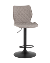 Стул барный Stool Group Стул барный Dome экокожа серый арт. УТ000039361