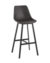 Стул барный Stool Group Стул барный TEXAS экокожа серый арт. УТ000038913