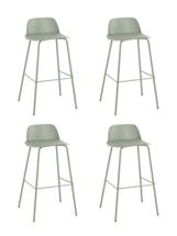 Стул барный Stool Group Стул барный Mist серо-зеленый 4 шт арт. УТ000038328