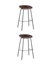 Стул барный Stool Group Стул барный Beetle Lite PU коричневый 2 шт арт. УТ000038319
