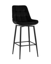 Стул барный Stool Group Стул барный Флекс с поворотным механизмом велюр черный арт. УТ000040031