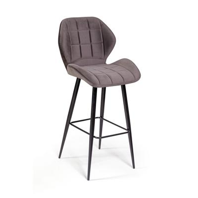 Стул барный Top concept Стул Ральф барный, бархат антрацит 14 арт. 21724