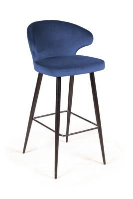 Стул барный Top concept Стул барный Ричард, бархат синий 29 арт. 13796