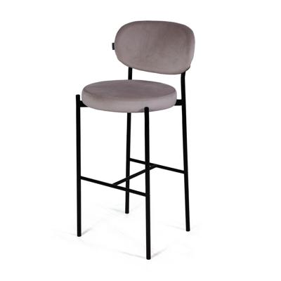 Стул барный Top concept Стул барный Мейсон, бархат светло-серый 26 арт. 21289