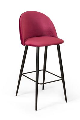Стул барный Top concept Стул барный Томас, бархат красный 16 арт. 78250