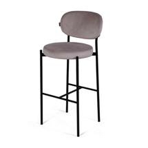 Стул барный Top concept Стул барный Мейсон, бархат светло-серый 26 арт. 21289