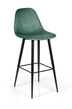 Стул барный Top concept Стул барный Тед, бархат зеленый 19 /опора конус арт. 21568