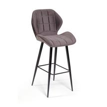Стул барный Top concept Стул Ральф барный, бархат антрацит 14 арт. 21724