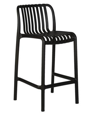 Стул полубарный DOBRIN Стул полубарный DOBRIN CHLOE, черный (B-03) арт. LMZL-PP777-1_P-B-03