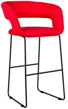 Стул полубарный R-Home Кресло полубарное Hugs Красн/Link арт. 41023110035h_Красн_ПБ