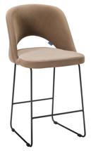 Стул полубарный R-Home Стул полубар Lars Diag beige/Линк арт. 410120135h_Diag beige_черн_ПБ