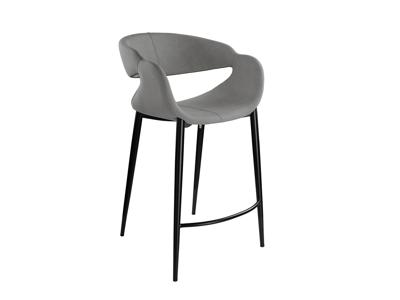 Стул полубарный Schuller Giro II Полубарный стул светло-серый арт. 421199