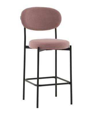 Стул полубарный Stool Group Стул Полубарный Бриф DD велюр пыльно-розовый арт. УТ000041514