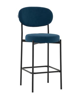 Стул полубарный Stool Group Стул Полубарный Бриф DD велюр синий арт. УТ000041516