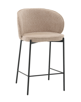Стул полубарный Stool Group Стул полубарный Тисдейл букле бежевый арт. УТ000041691