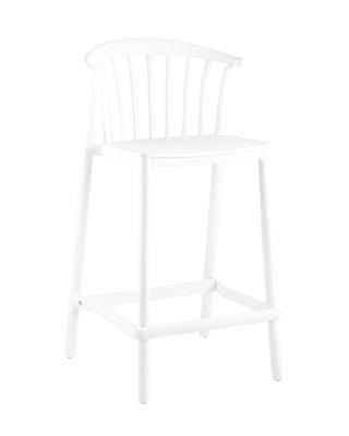Стул полубарный Stool Group Стул полубарный Campo пластик белый арт. УТ000039941