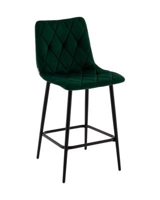 Стул полубарный Stool Group Стул полубарный Одди Diamond велюр темно-зеленый арт. УТ000040899