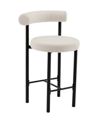 Стул полубарный Stool Group Стул полубарный Флорео букле молочный арт. УТ000041334