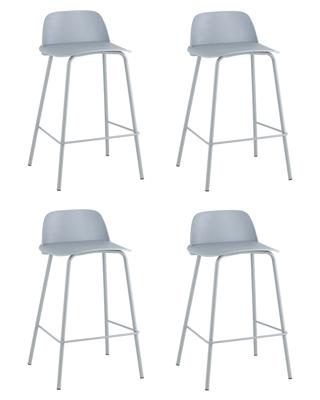 Стул полубарный Stool Group Стул полубарный Mist серо-голубой 4 шт арт. УТ000038442