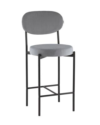 Стул полубарный Stool Group Стул Бриф Original N полубарный велюр серый арт. УТ000042932