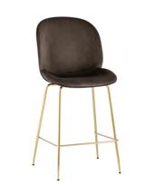 Стул полубарный Stool Group Стул полубарный Beetle со спинкой коричневый арт. УТ000025453