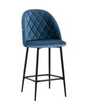 Стул полубарный Stool Group Стул полубарный Марсель велюр пыльно-синий арт. УТ000025272
