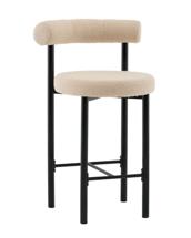 Стул полубарный Stool Group Стул полубарный Флорео букле бежевый арт. УТ000041333