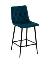 Стул полубарный Stool Group Стул полубарный Одди Diamond велюр синий арт. УТ000040900