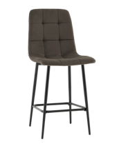 Стул полубарный Stool Group Стул полубарный Одди велюр темно-серый арт. УТ000041435