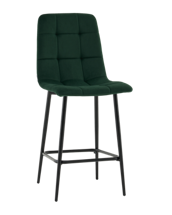 Стул полубарный Stool Group Стул полубарный Одди велюр темно-зеленый арт. УТ000041433
