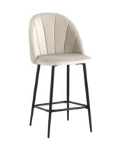 Стул полубарный Stool Group Стул полубарный Логан велюр бежевый арт. УТ000035469