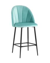 Стул полубарный Stool Group Стул полубарный Логан NEW велюр пыльно-голубой арт. УТ000035467