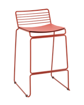 Стул полубарный Stool Group Стул полубарный Danny бордовый с подушкой арт. УТ000038990