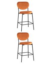 Стул полубарный Stool Group Стул полубарный Барбара NEW велюр терракотовый 2 шт. арт. УТ000041046