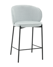 Стул полубарный Stool Group Стул полубарный Тисдейл букле светло-голубой арт. УТ000041692