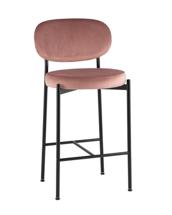 Стул полубарный Stool Group Стул полубарный Бриф VD велюр пыльно-розовый арт. УТ000042503